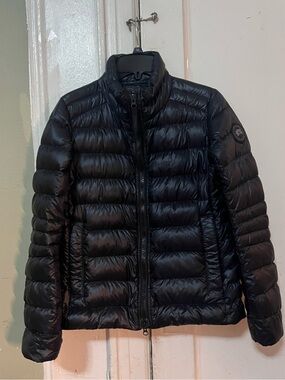 Canada Goose Black Compact Quilted Down Puffer Jacket